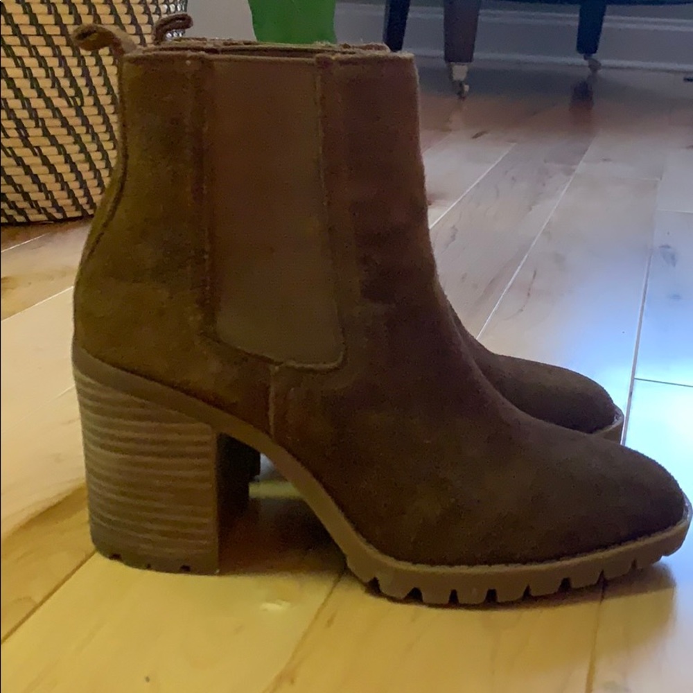 Suede Booties
